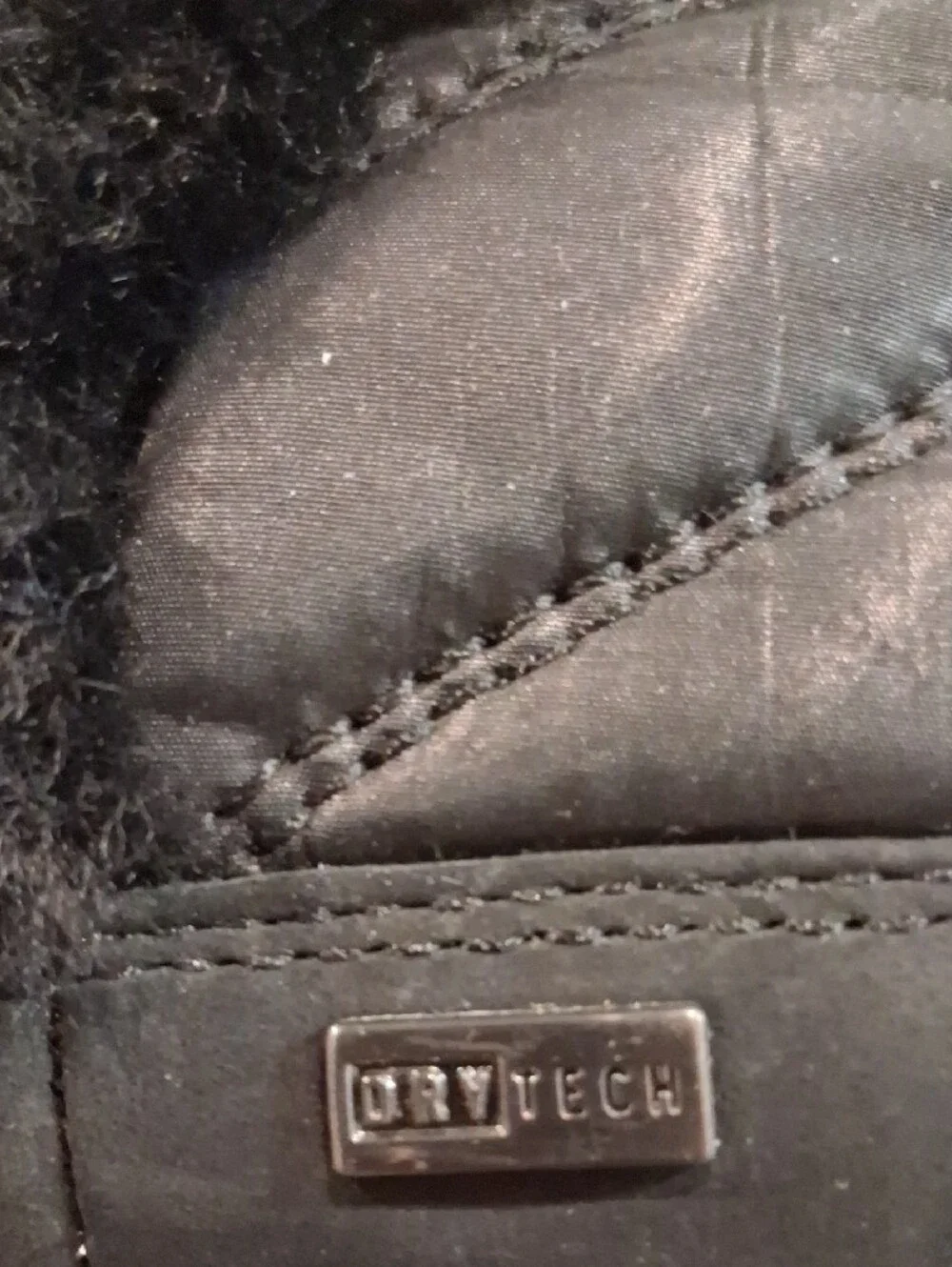 UGG Women’s Black Quilted Faux-Fur Platform Winter Boots
